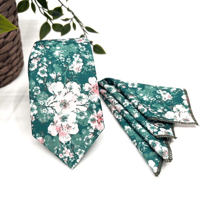 Teal Green Necktie