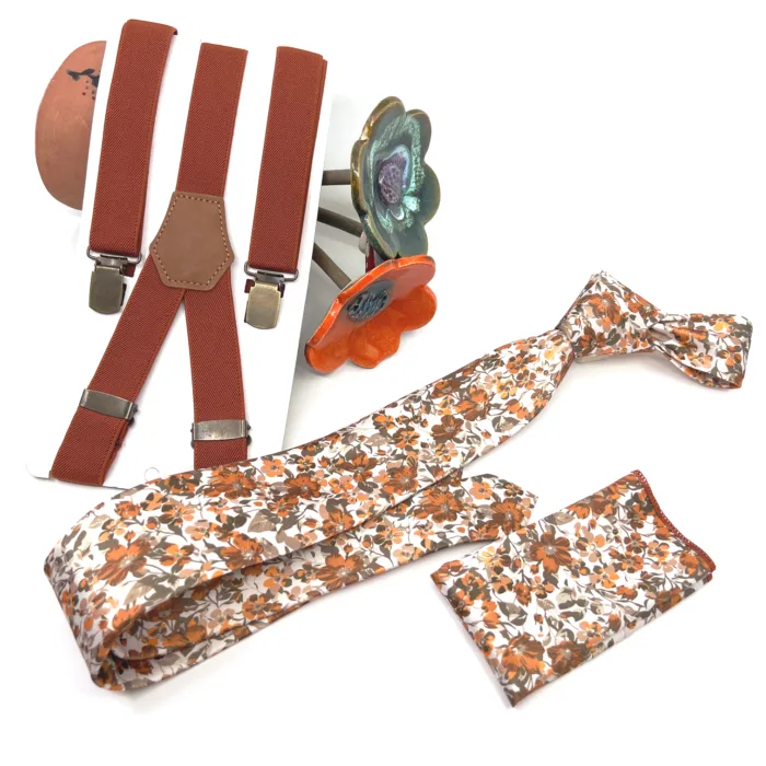 Burnt Orange Necktie